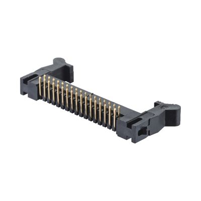 2.0mm Pitch DC2 Kabloya Taş Bağlantısı Sağ Köşede Dip IDC Soket Erkek Bağlantısı