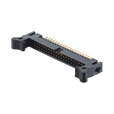 2.0mm Pitch DC2 Kabloya Taş Bağlantısı Sağ Köşede Dip IDC Soket Erkek Bağlantısı