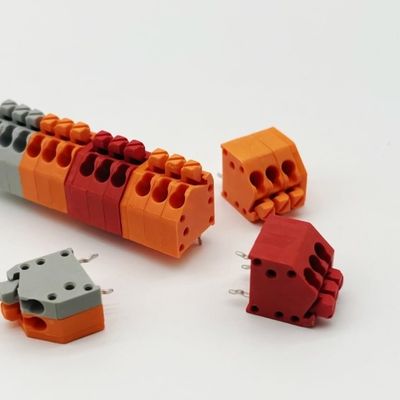 2.5mm 3.5mm vidasız terminal bloğu bağlantısı PCB yaylı terminal blokları