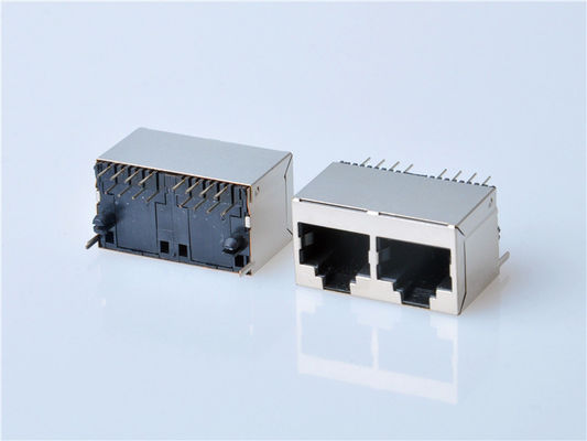 8p8c RJ45 Ethernet Bağlantısı 1x1 Portlar Kadın RJ45 Mıknatıssız Jack