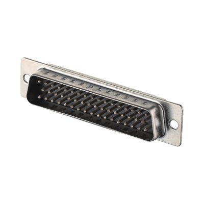 2 - 64 Pin Güç D Alt Erkek Bağlantı 3W3 Siyah / Mavi Lehimleme Tipi Dip Brass