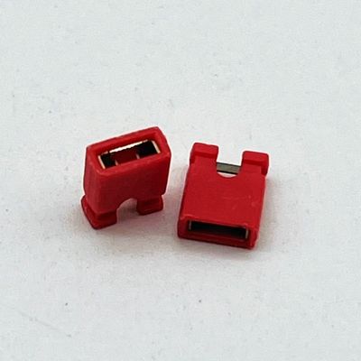 Otomobil Mini Jumper Bağlantı Kurulu Kurul Kadın Soket 1.27mm 2mm 2.54mm Pitch Siyah Kırmızı Sarı Ni Plating ile