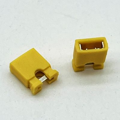 Otomobil Mini Jumper Bağlantı Kurulu Kurul Kadın Soket 1.27mm 2mm 2.54mm Pitch Siyah Kırmızı Sarı Ni Plating ile