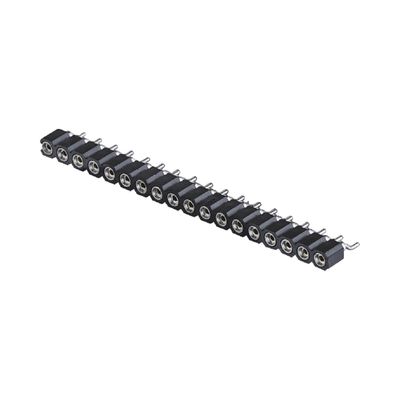2.54mm İşlenmiş Pin Başlığı Sağ Köşeli SMT SMD PCB Tek Satır Başlık Bağlayıcısı