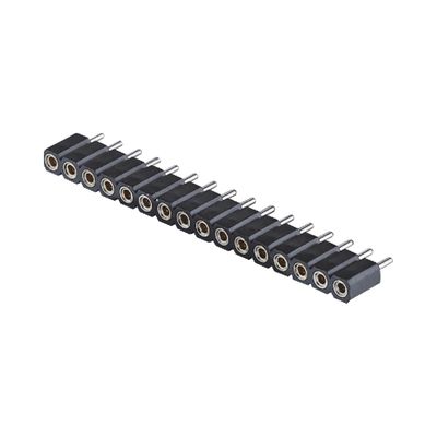 2.54mm İşlenmiş Pin Başlığı Sağ Köşeli SMT SMD PCB Tek Satır Başlık Bağlayıcısı