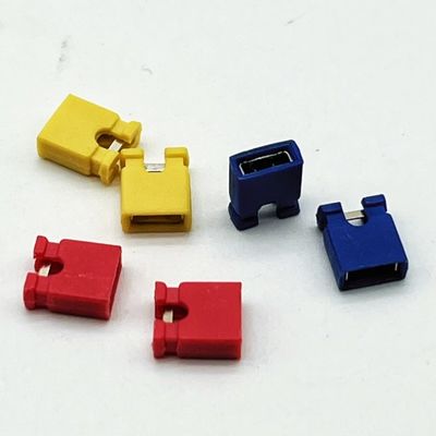 3A-5A 2.54mm Pitch Mini Jumper Height 6.0mm Kırmızı Mavi Sarı Siyah Açık Form Kapaklı