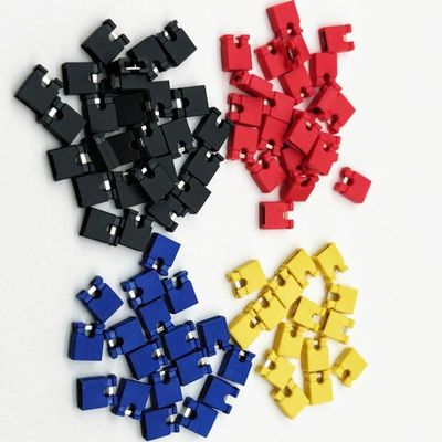 3A-5A 2.54mm Pitch Mini Jumper Height 6.0mm Kırmızı Mavi Sarı Siyah Açık Form Kapaklı
