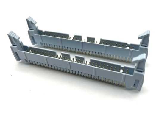 Kapatma Başlığı Kablo Takıma Bağlantı 2.54mm Pitch Düz 64 Pin IDC Erkek Bağlantı