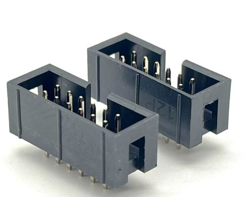 2.54mm düz kutu başlığı bağlantısı 12 Pin IDC kutu başlığı 2x6p