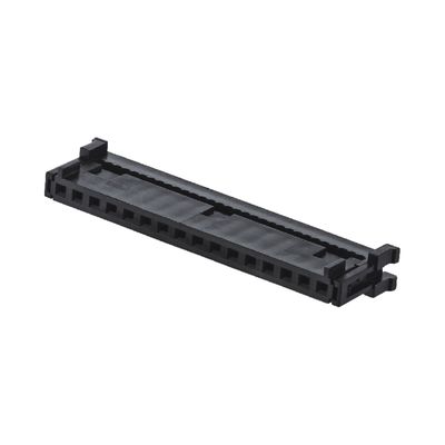 8 Pin - 24 Pin Tek Satırlı IDC Bağlantısı 2.54mm Pitch Siyah Kadın FC Soket