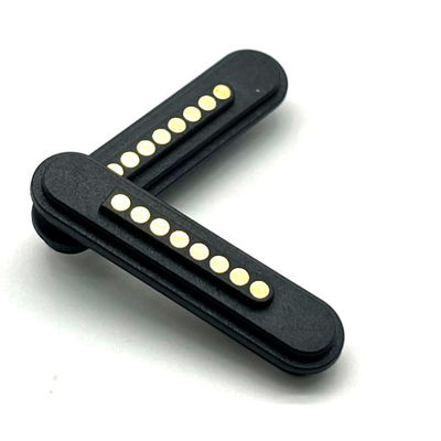 8 Pin Manyetik Bağlantı Erkek Kadın Pogo Pin Bağlantısı PCB Tahta için