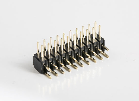 2.0mm Pitch H2.0mm Tek Satırlı Pin Başlık Bağlantısı 1 - 40 Pin Sağ Köşeli Dip