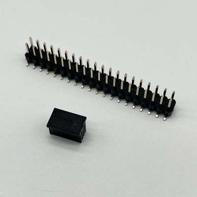 2.54mm Pitch Pin Başlık Bağlantısı 2 Pin - 80 Pin DIP SMT PCB Erkek Başlık Bağlantısı