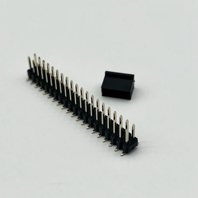 2.54mm Pitch Pin Başlık Bağlantısı 2 Pin - 80 Pin DIP SMT PCB Erkek Başlık Bağlantısı