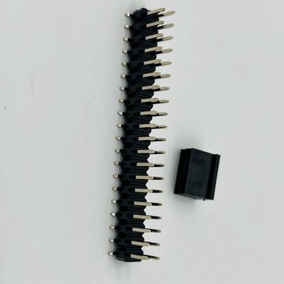 2.54mm Pitch Pin Başlık Bağlantısı 2 Pin - 80 Pin DIP SMT PCB Erkek Başlık Bağlantısı