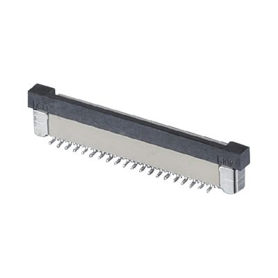 4 - 60 Pin FPC Kablo Bağlayıcısı 0.5 / 1.0mm Pitch SMT ZIF DIP Tipi Üst Alt PA9T Plastik