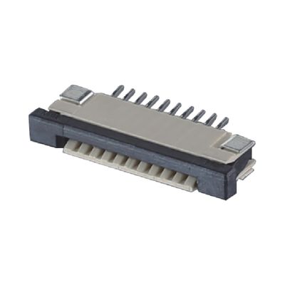 4 - 60 Pin FPC Kablo Bağlayıcısı 0.5 / 1.0mm Pitch SMT ZIF DIP Tipi Üst Alt PA9T Plastik