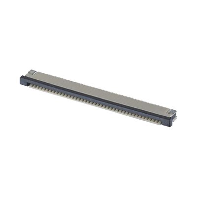 4 - 60 Pin FPC Kablo Bağlayıcısı 0.5 / 1.0mm Pitch SMT ZIF DIP Tipi Üst Alt PA9T Plastik