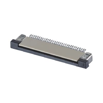 4 - 60 Pin FPC Kablo Bağlayıcısı 0.5 / 1.0mm Pitch SMT ZIF DIP Tipi Üst Alt PA9T Plastik