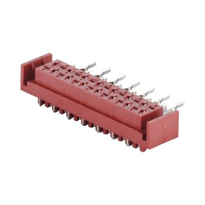 Düz IDC Kadın Bağlantıcı Mikro Eşleşme 4 6 8 10 20 Pin 1.27mm Pitch