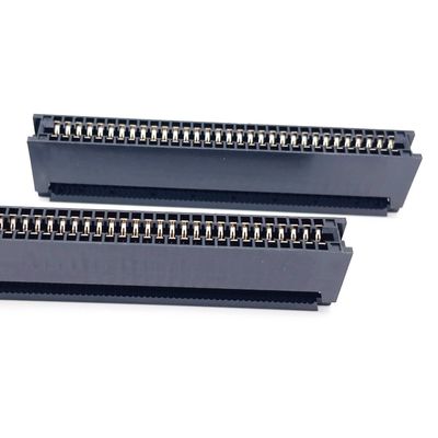 UL2651 28AWG Kart Kenar Bağlayıcısı 10 - 64 Pin Ribbon Kablo Bağlayıcısı 2.54mm Pitch