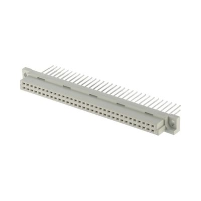 Düz Kadın 2 Satır DIN 41612 Bağlantı 64 Pin Dikey PCB Değerli Akım 3A