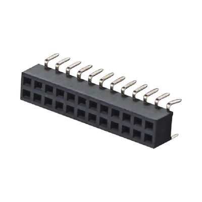2.0mm H4.3 4.6mm Kadın Pin Başlığı Bağlantısı Sağ açı 90 derece 2x2 2x40pin