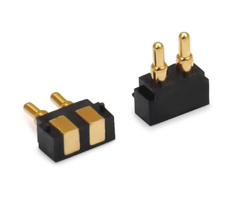 2Otomobil Uygulamaları için.5mm 3 Pin Baharlı Yüklü Pogo Pin Bağlantısı 1A nominal voltaj