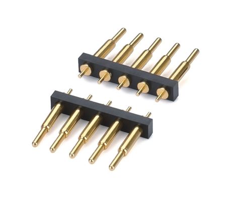2.0mm 20 Pin Özel Pogo Pin Bağlantısı Bahar Pin Altın Kaplama SMT Pogo Bağlantısı