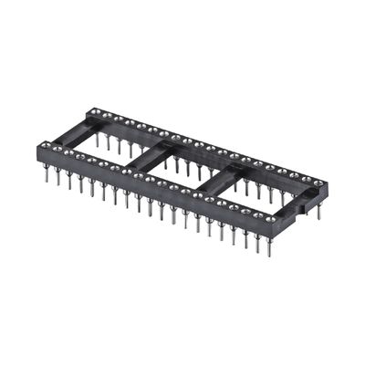 2.54mm Kadın Yuvarlak Pin Başlığı 8 Pin 10 Pin 18 Pin 28 Pin 32 Pin 40 Pin IC Soket