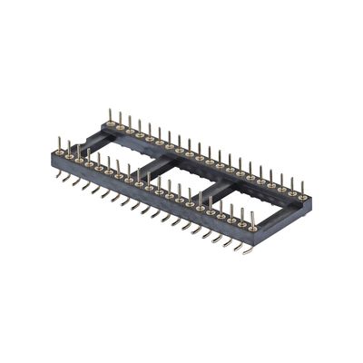 2.54mm Kadın Yuvarlak Pin Başlığı 8 Pin 10 Pin 18 Pin 28 Pin 32 Pin 40 Pin IC Soket