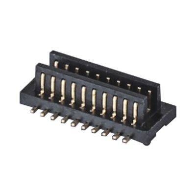 0.8mm Pitch BTB Bağlantısı 10 - 100 Pin Yüksek Hızlı Erkek Bağlantısı Fosfor Bronz
