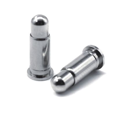 1A Altın kaplama 3-10u Bakır Pogo Pin Bahar yüklü Yükseklik 2.5mm Pin İletişim Dip