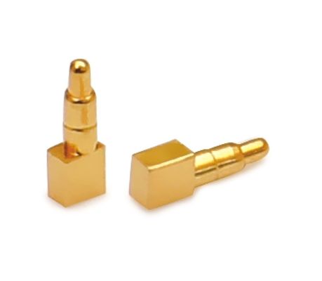 Endüstriyel Baharlı POGO Pin Altın Kaplama Pil Pogo Pin SMT Tip H4.2mm