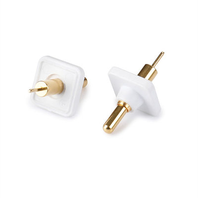 PCB Uyumlu Özel 1Pin Through Hole Yayla Yüklü POGO Pin Bağlantısı