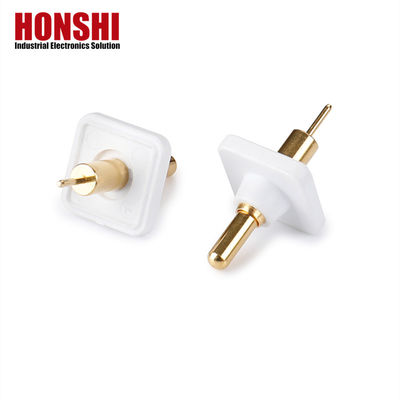 PCB Uyumlu Özel 1Pin Through Hole Yayla Yüklü POGO Pin Bağlantısı