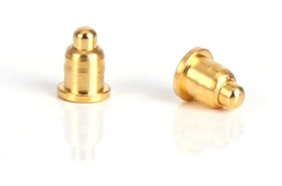 PCB Uyumlu Özel 1Pin Through Hole Yayla Yüklü POGO Pin Bağlantısı