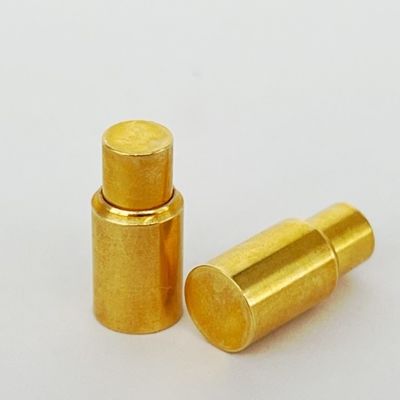 6.0mm C6801 Bakır Pogo Pin SMT Bağlayıcı Lehimleme Tipi Altın Kaplama Özel