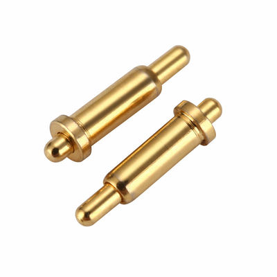 2.54mm pitch 10pin sağ açı erkek tunç yayla yüklü manyetik Pogo Pin konektörü