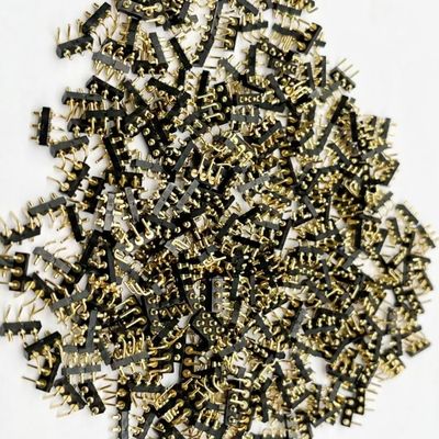 Özel 2.54mm Dip Tipi 3pin H1.5mm Pogo Pin konektörü