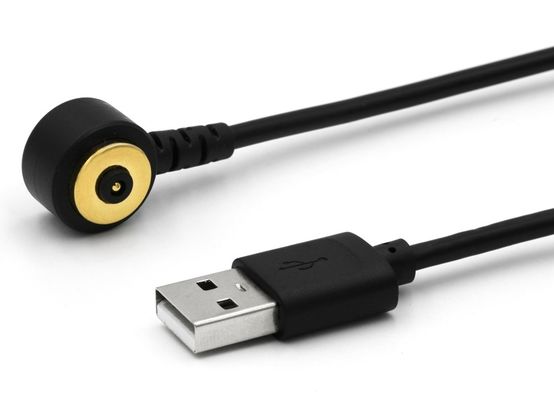 IP67 Su geçirmez PCB Kadın Pogo Pin Bağlantısı Altın Flash Plating ve 50mohm Max temas direnci ile manyetik kablo
