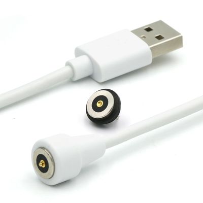 IP67 Su geçirmez PCB Kadın Pogo Pin Bağlantısı Altın Flash Plating ve 50mohm Max temas direnci ile manyetik kablo