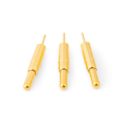 ODM Brass Contact Pogo Pin Connector 2A 3A 5A 10A Yüksek Akımlı Pogo Pin