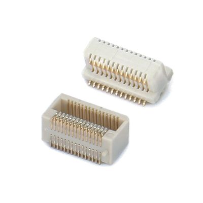 10 - 100 Pin Yüksek Hızlı Yönetim Kurulu Yönetim Kurulu Bağlantısı 0.8mm Pitch Kadın Başlık Bağlantısı