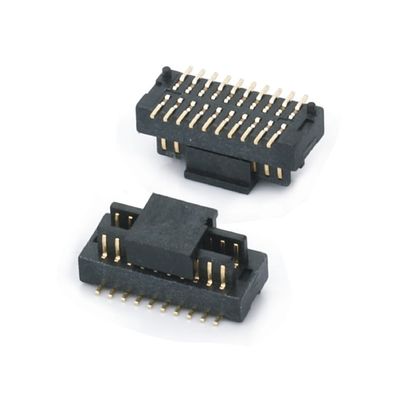 10 - 100 Pin Yüksek Hızlı Yönetim Kurulu Yönetim Kurulu Bağlantısı 0.8mm Pitch Kadın Başlık Bağlantısı