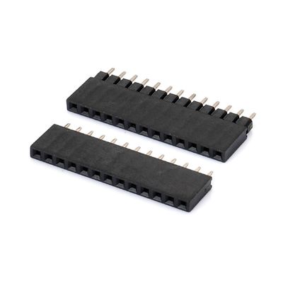 2.0mm Pitch Çift Satır 180 Derece Board To Board Bağlantısı Kadın Pin Başlık Bağlantısı