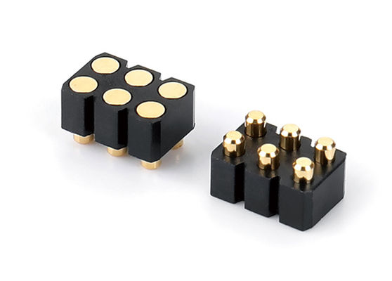 6 Pin Pogo Pin Bağlayıcısı Bahar Bağlantısı ile Kolay Bakım ve Değiştirme