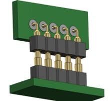 6 Pin Pogo Pin Bağlayıcısı Bahar Bağlantısı ile Kolay Bakım ve Değiştirme