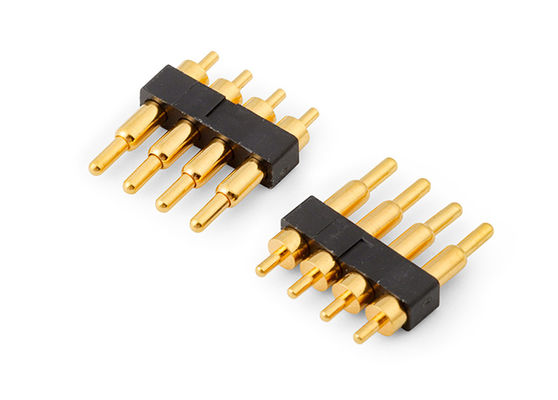 2.54mm Pitch Pogo Pin Connectors Bahar yüklü H7.75mm PCB bağlantısı için