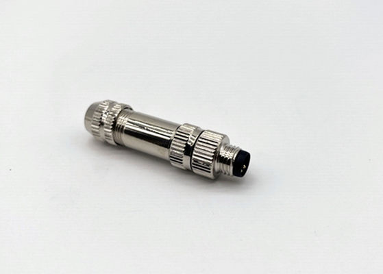 M8 IP67 Dairesel Bağlantı Erkek kalkan fiş 3 4 5 6 8 Pin Montaj Tip Bağlantısı